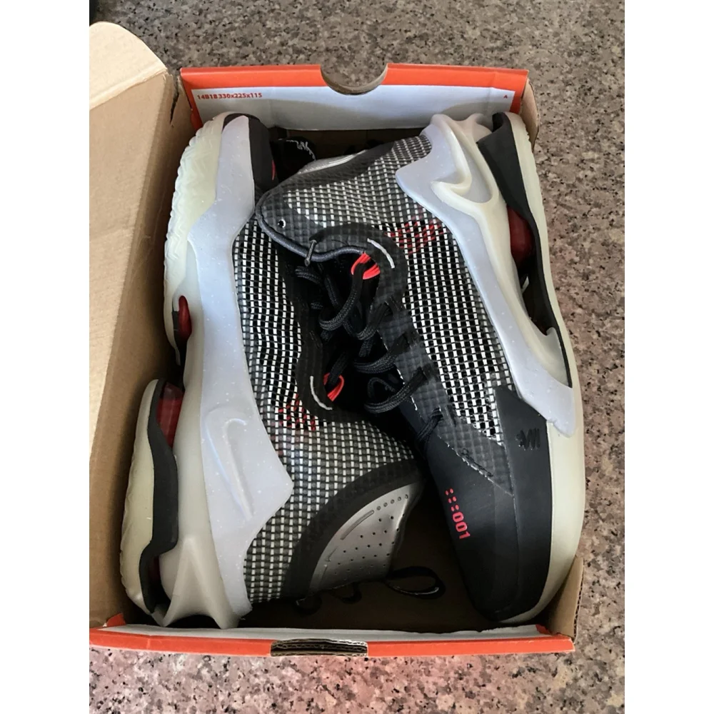Size 12- Nike Air Zoom GT Jump Black Red